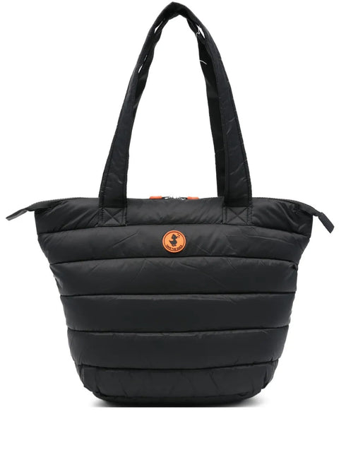 SAVE THE DUCK QUILTED TOTE BAG